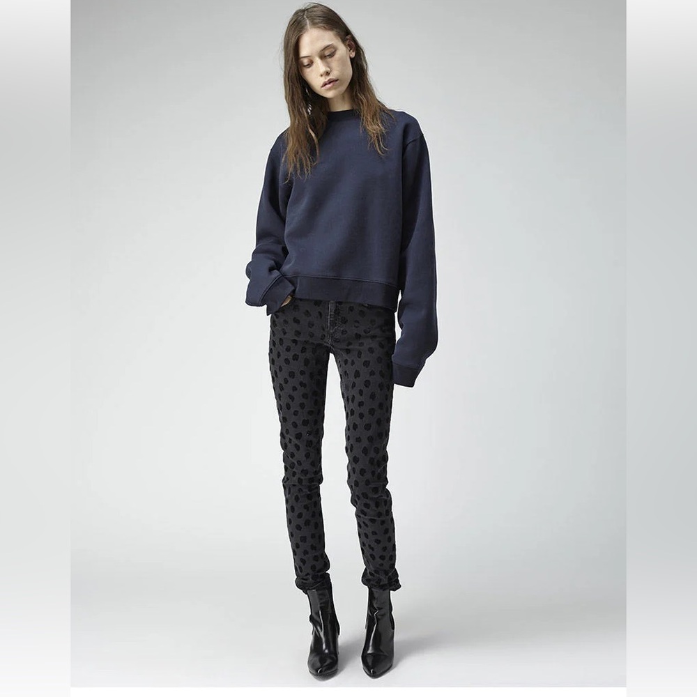 Acne Studios Polka Dot Black Skinny Jeans